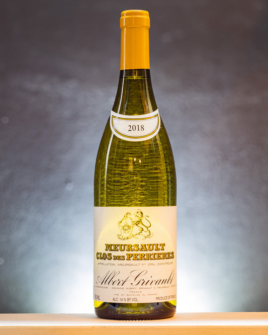 Albert Grivault Meursault Premier Cru Clos Perrieres 2018 Chardonnay Borgogna Vino Bianco Francia