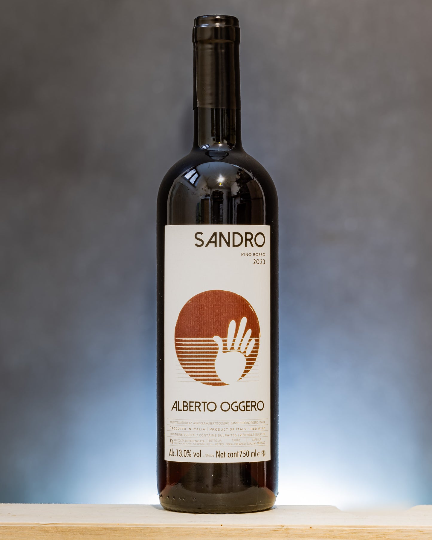 Alberto Oggero Vino Rosso 2023 Sandro Pindeta Nebbiolo Langhe Roero Piemonte Italia