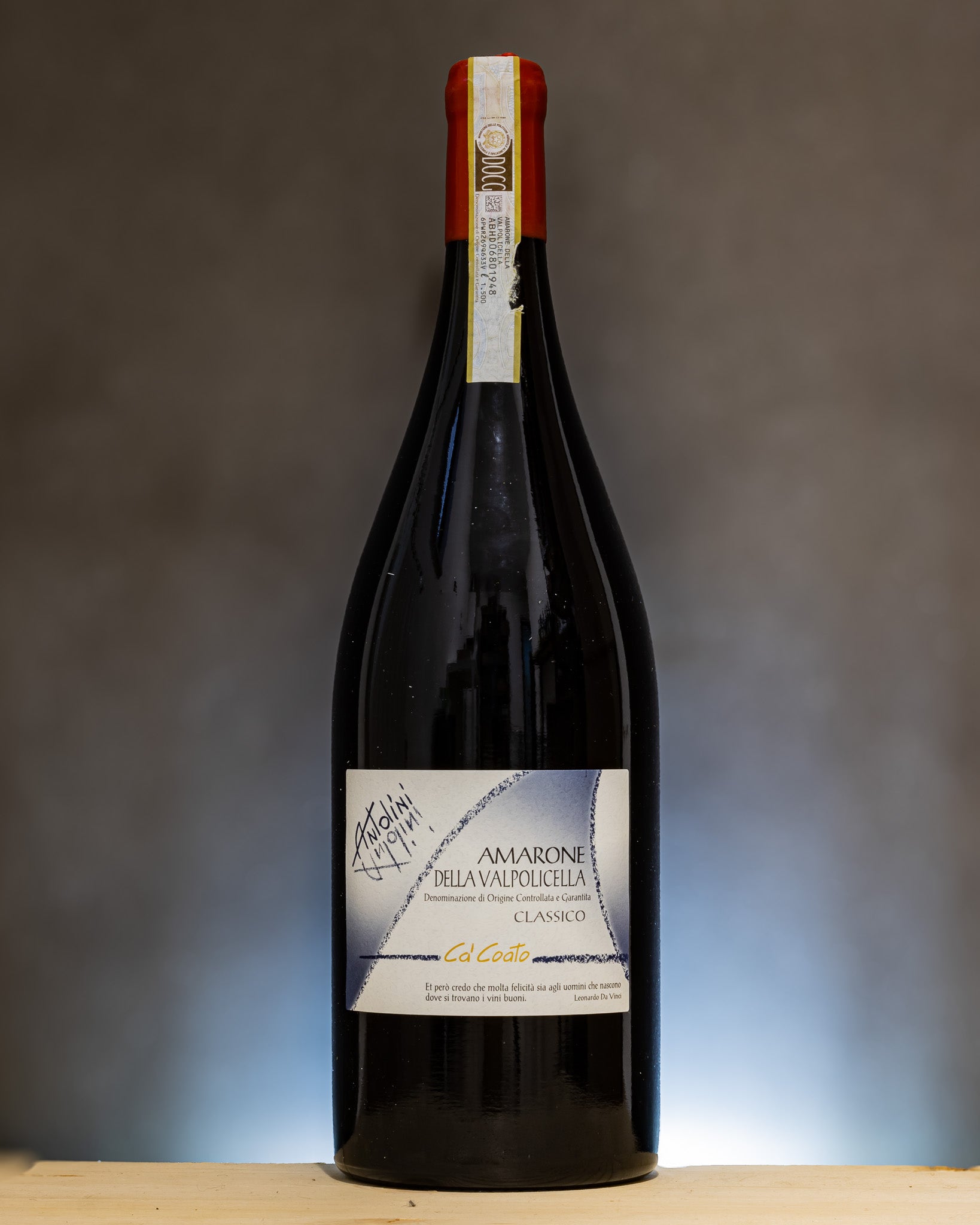 Antolini Amarone della Valpolicella 2016 Magnum Corvina Corvinone Rondinella Molinara Ca Coato Vino Rosso Veneto Italia