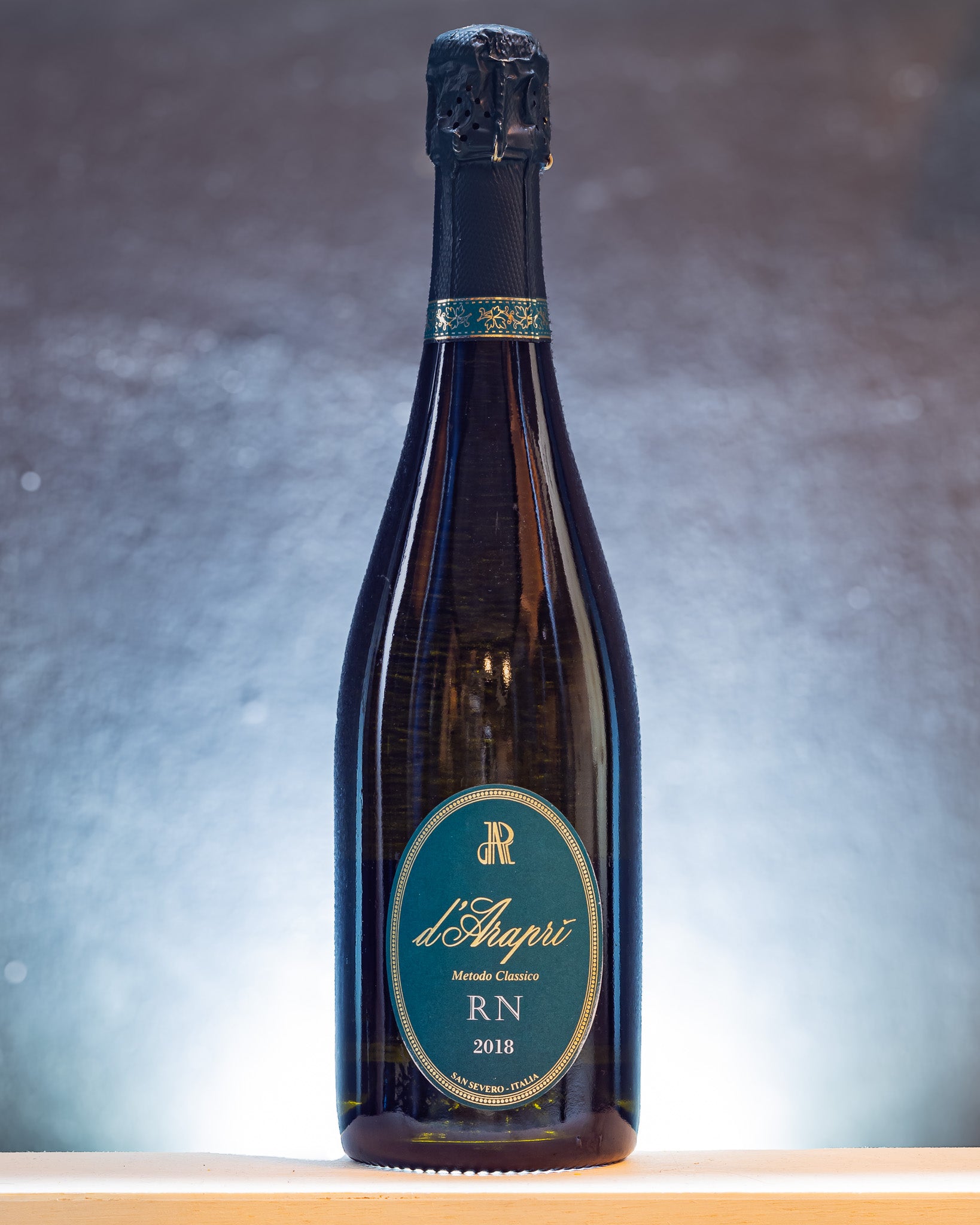 Arapri Spumante Metodo Classico Riserva Nobile 2018 Bombino Bianco Brut Puglia Italia Vino