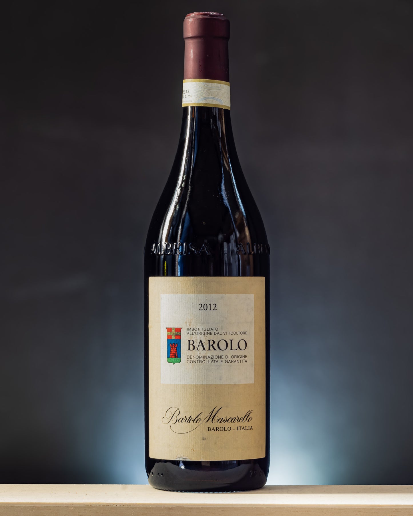 Bartolo Mascarello Barolo 2012 Nebbiolo Langhe Piemonte Vino Rosso Italia