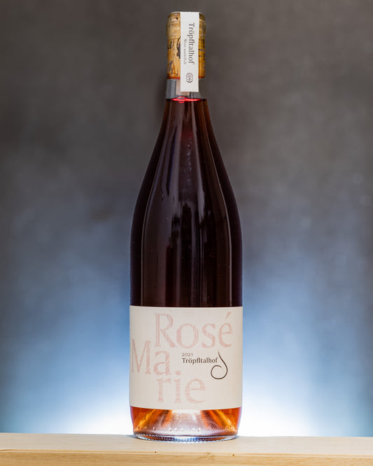 Bioweinhof Tropfltalhof Rosemarie Rose Marie Anphora Anfora 2020 Vino Rosato Merlot Cabernet Sauvignon Kaltern Lago Caldaro Alto Adige Italia