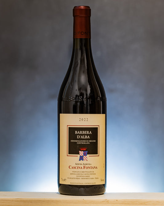 Cascina Fontana Barbera Alba Langhe Piemonte Vino Rosso Italia 2022