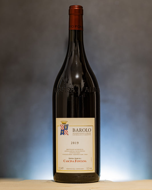 Cascina Fontana Barolo 2019 Magnum Nebbiolo Langhe Piemonte Vino Rosso Italia Grandi Formati