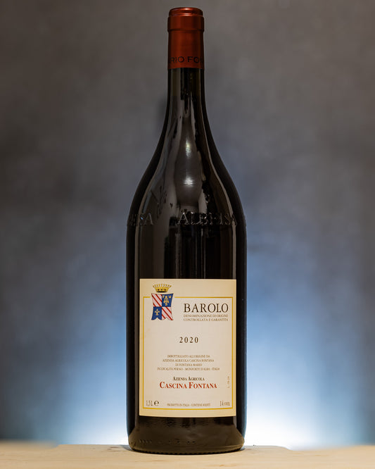 Cascina Fontana Barolo 2020 Nebbiolo Langhe Piemonte Vino Rosso Magnum Grandi Formati Italia
