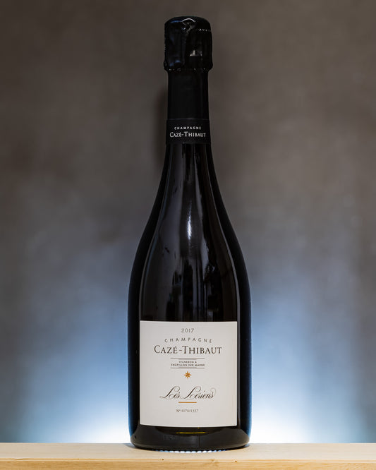 Caze Thibaut Champagne Extra Brut Les Leriens 2017 Chardonnay Meunier Pinot Noir Nero Valle Marne Vino Francia
