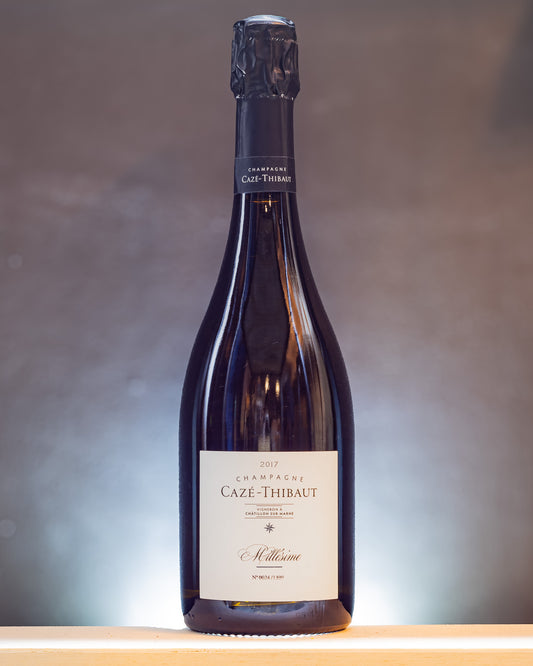 Caze Thibaut Millesime 2017 Champagne Extra Brut Valle Marne  Vino Francia