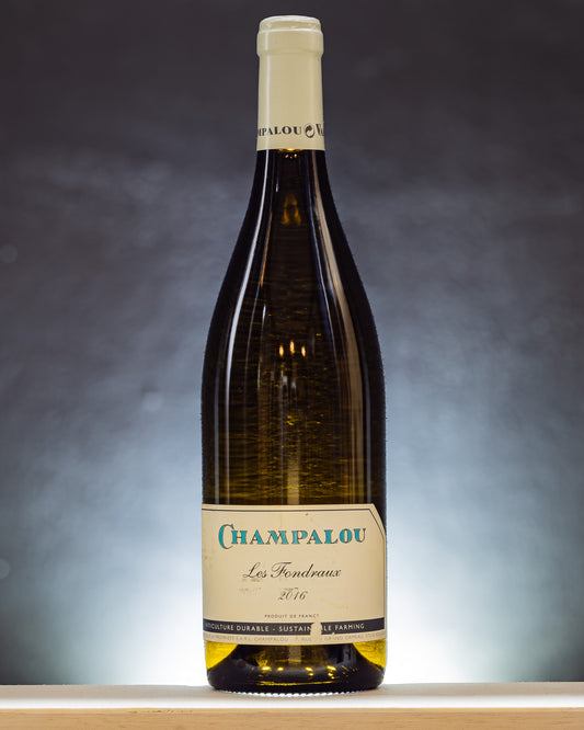 Champalou Fondraux Vouvray Demi Sec 2016 Chenin Vino Bianco Loira Francia