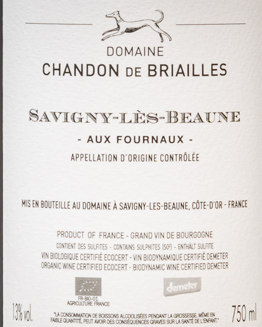 Chandon Briailles Savigny Les Beaune Aux Founaux 2022 Pinot Nero Noir Vino Rosso Borgogna Francia Francois Nicolay Retro Etichetta