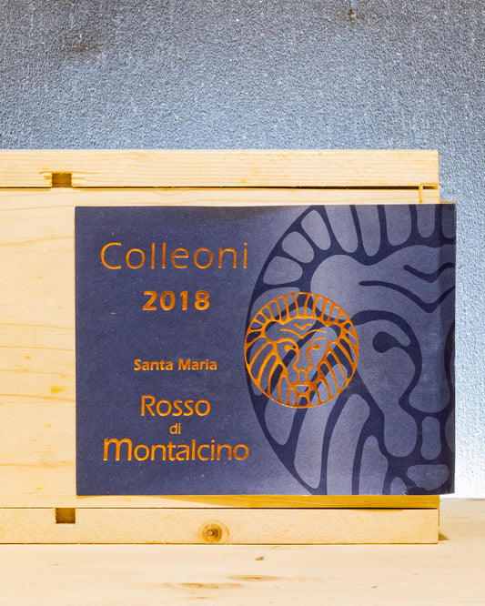Colleoni Podere Santa Maria Rosso di Montalcino 2018 Vigna Magnum Sangiovese Toscana Vino Rosso Grandi Formati Italia