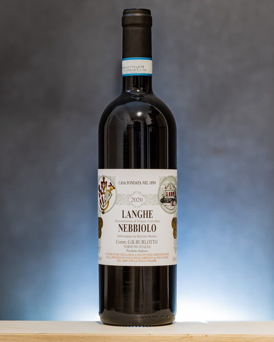 Comm. Burlotto Nebbiolo Langhe Vino Rosso Verduno Piemonte Italia 2020
