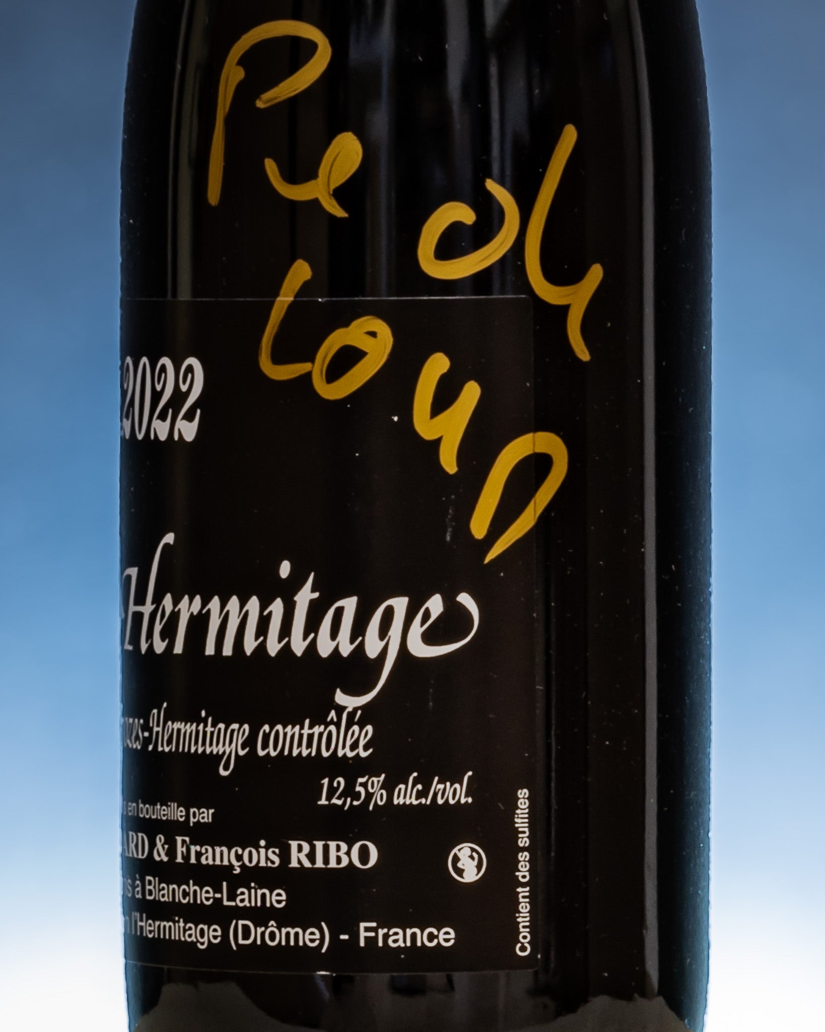Dard Ribo Crozes Hermitage Pe de Loup 2022 Syrah Rodano Vino Rosso Francia Retro Etichetta