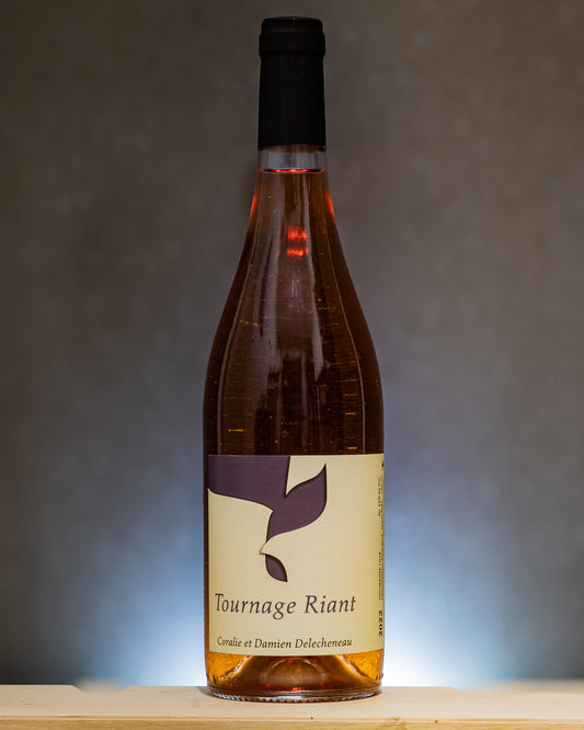 Domaine Grange Tiphaine Coralie Damien Delecheneau Touraine Rose 2022 Tournage Riant Cot Cabernet Blanc Malbec Grolleau Gamay Vino Rosato Loira Francia