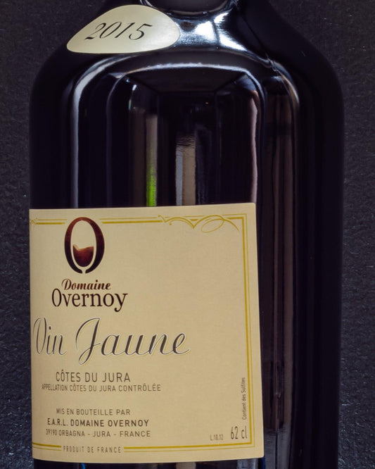 Domaine Guillame Overnoy Vin Jaune Savagnin 2015 Vino Bianco Jura Francia Ossidativo REtro etichetta 1