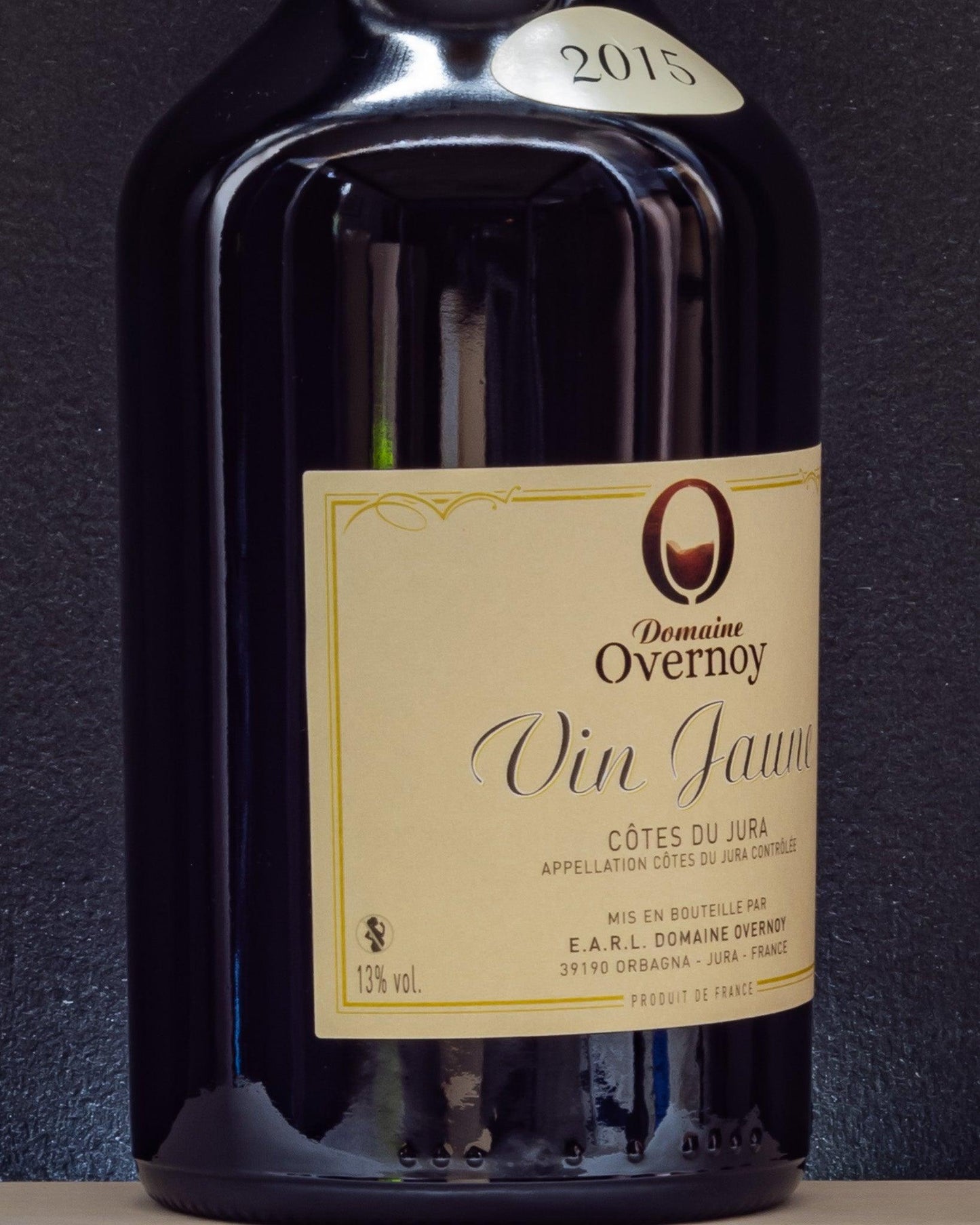 Domaine Guillame Overnoy Vin Jaune Savagnin 2015 Vino Bianco Jura Francia Ossidativo Retro Etichetta 2