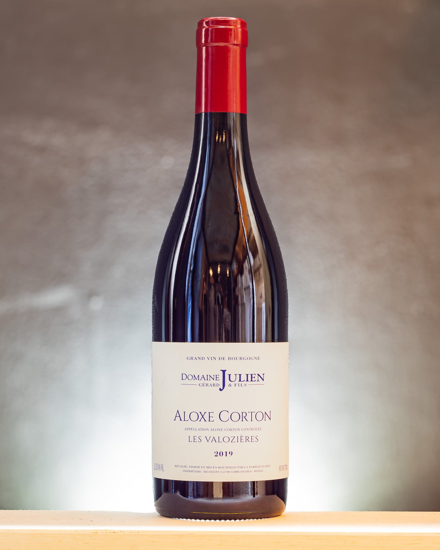 Domaine Julien Gerard Aloxe Corton Valozieres 2019 Pinot Noir Nero Vino Rosso Borgogna Franca