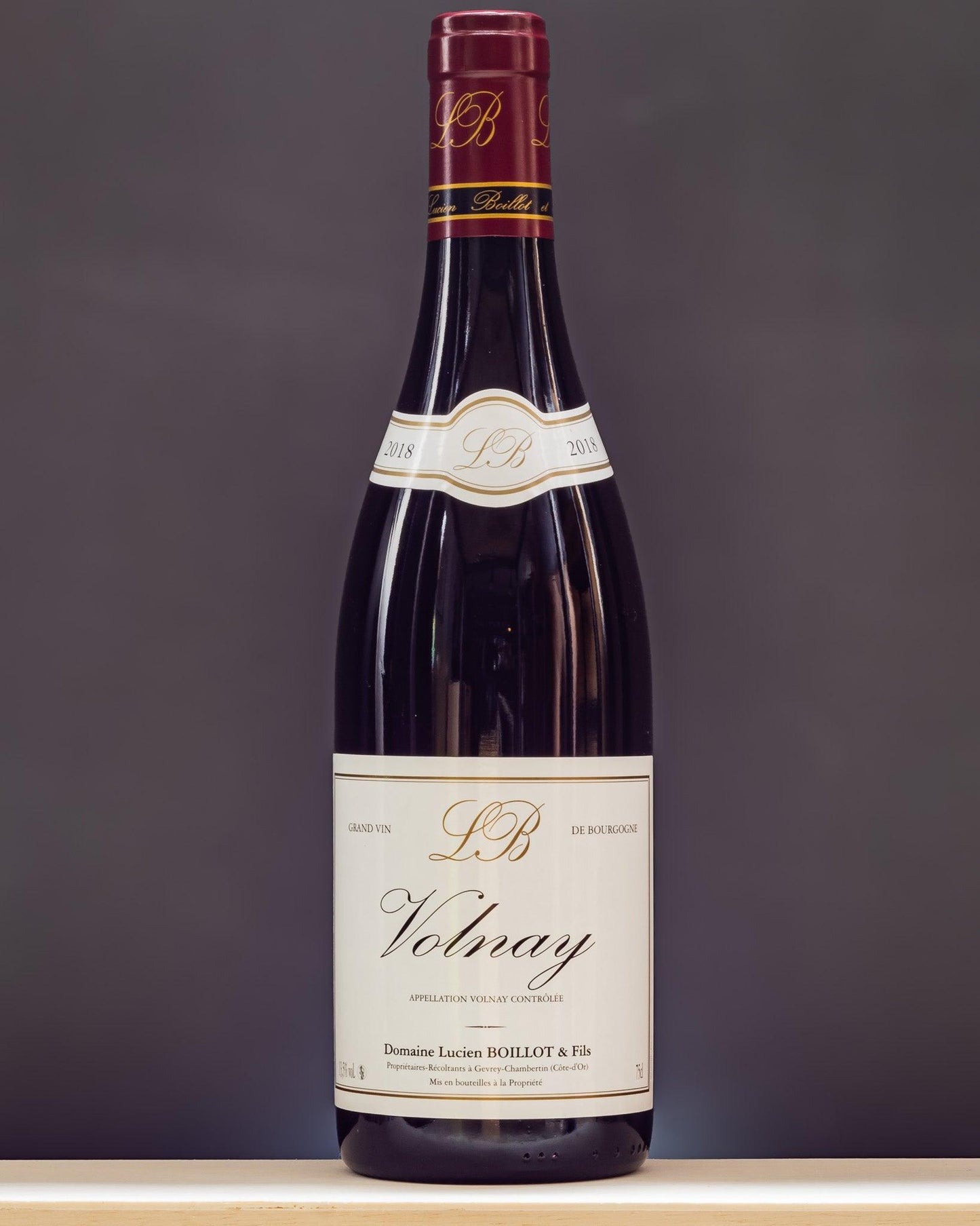 Domaine Lucien Boillot Volnay 2018 Pinot Nero Noir Borgogna Francia Vino Rosso