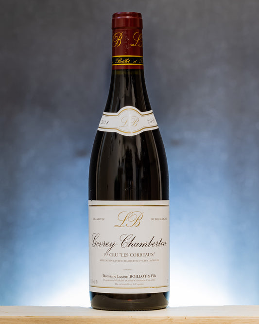 Domaine Lucien Pierre Boillot Gevrey Chambertin 1er Premier Cru Les Corbeaux Pinot Nero Noir Vino Rosso Borgogna 2018 Francia