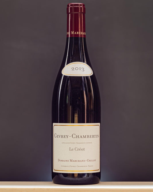 Domaine Marchand Grillot Gevrey Chambertin Le Creot 2013 Pinot Nero Noir Borgogna Francia Vino Rosso