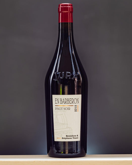 Domaine Tissot En Berberon Pinot Noir Nero 2018 Jura Francia Vino Rosso