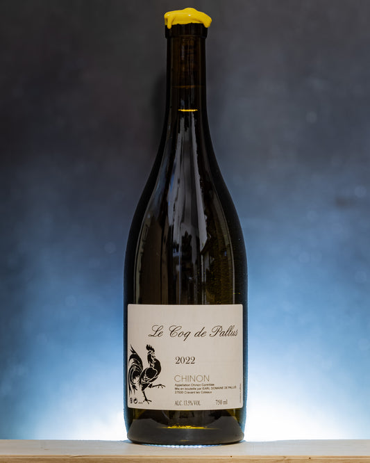 Domaine de Pallus Betrand Sourdais Le Coq Chinon Blanc Bianco Chenin 2022 Vino Loira Francia