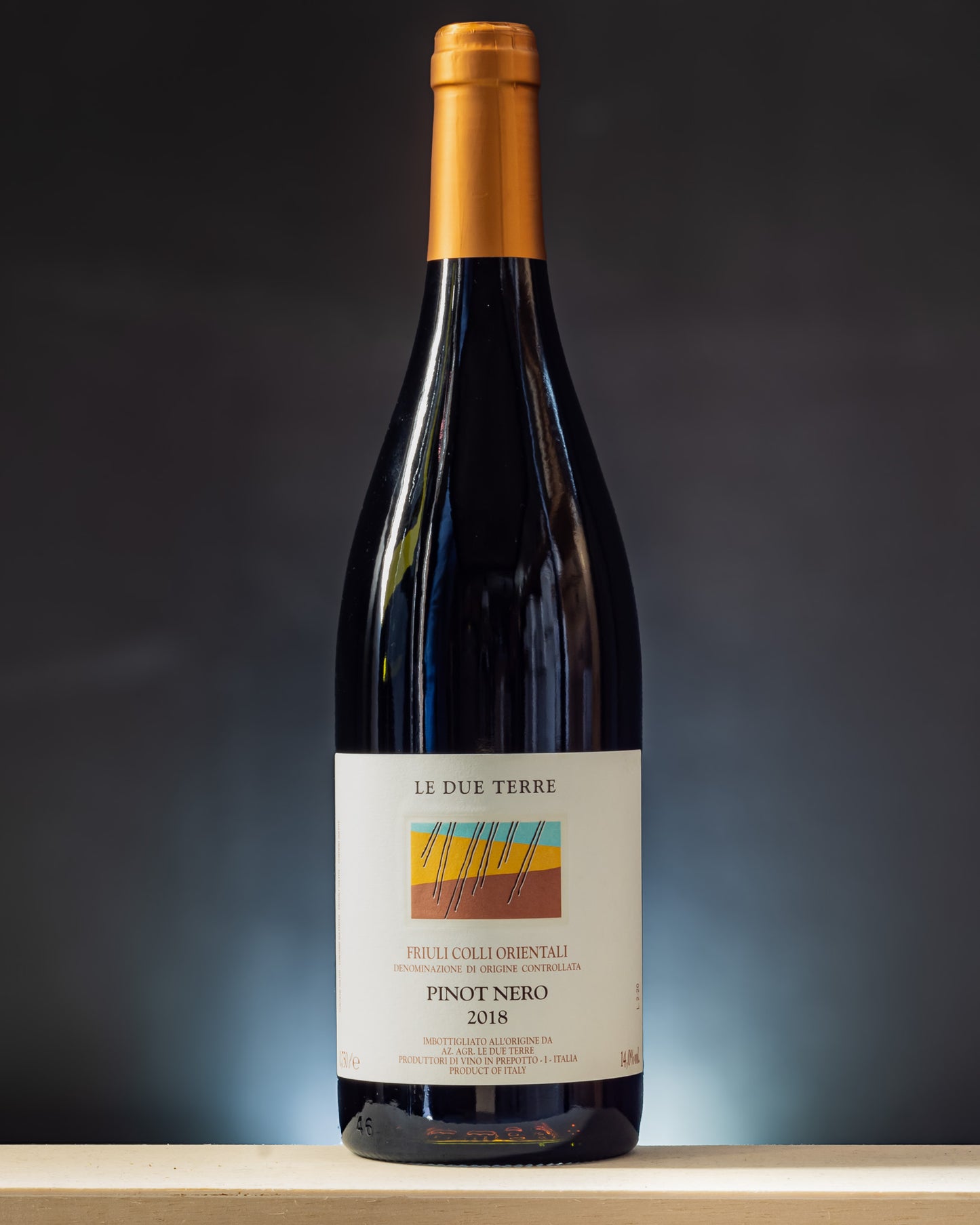 Due Terre Pinot Nero Vino Rosso 2018 Prepotto Friuli Venezia Giulia Italia