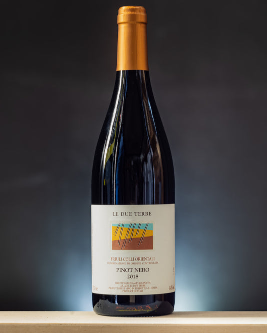 Due Terre Pinot Nero Vino Rosso 2018 Prepotto Friuli Venezia Giulia Italia