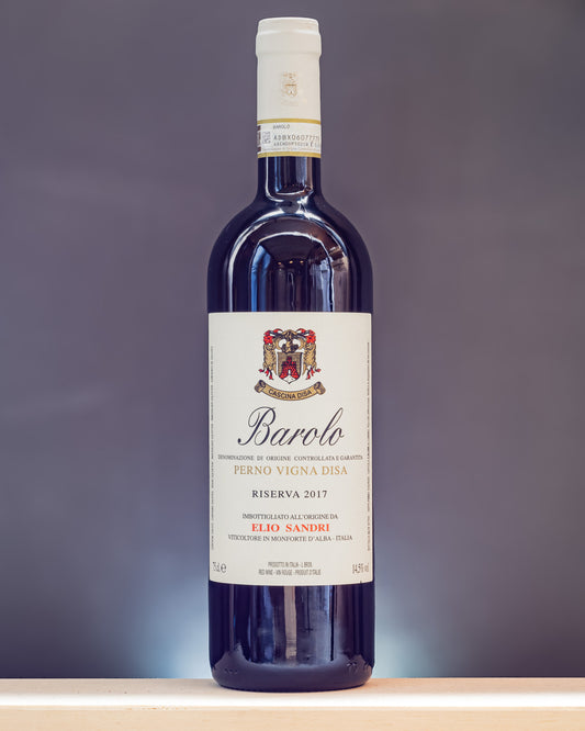 Elio Sandri Barolo Riserva Vigna Disa 2017 Nebbiolo Langhe Piemonte Vino Rosso