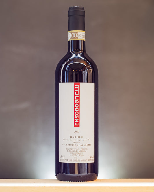 Enzo Boglietti Barolo Comune La Morra 2017 Nebbiolo Langhe Piemonte Italia Vino Rosso