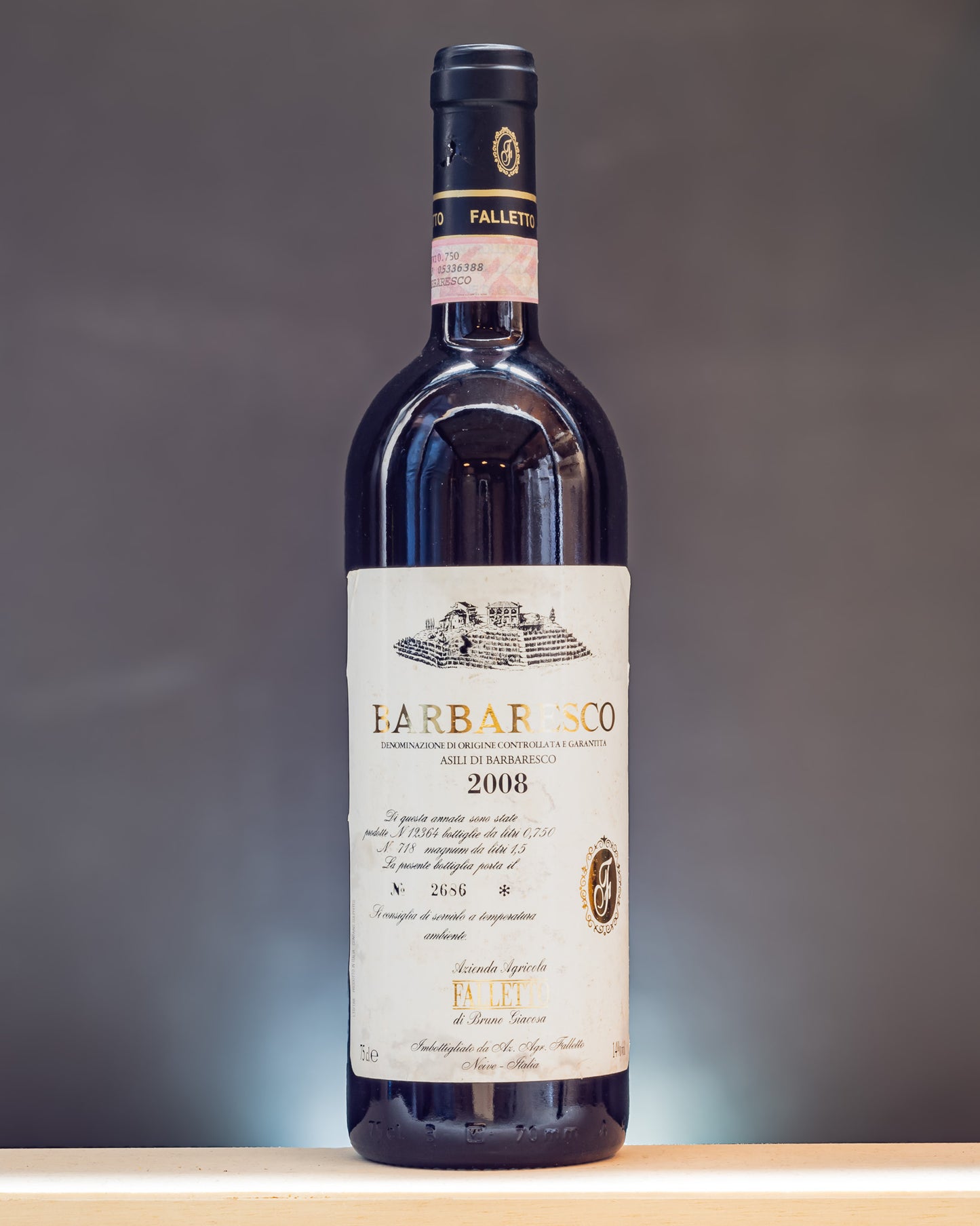 Falletto Bruno Giacosa Barbaresco Asili 2008 Nebbiolo Langhe Piemonte Italia Vino Rosso