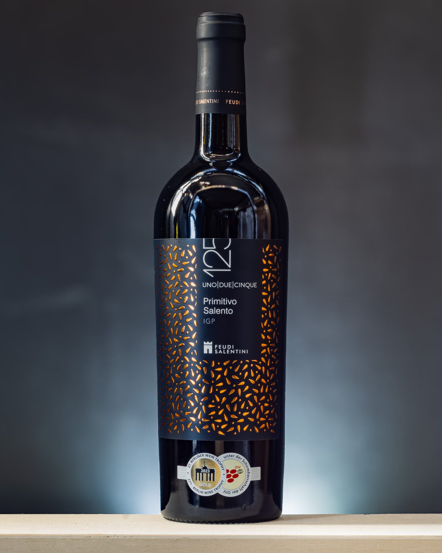 Feudi Salentini Primitivo Salento 2021 125 Uno Due Cinque Vino Rosso Puglia Italia