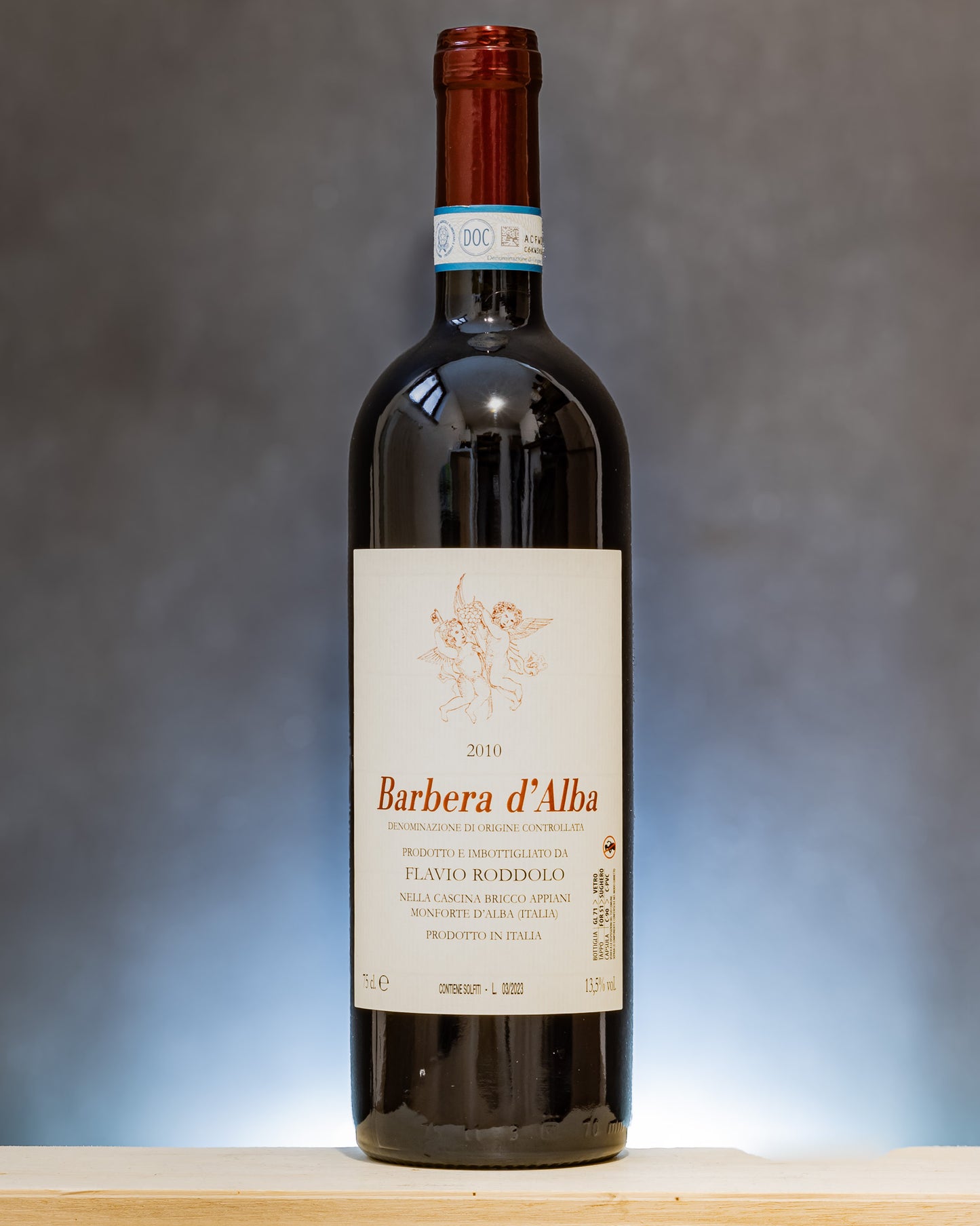 Flavio Roddolo Barbera Alba 2010 Langhe Piemonte Vino Rosso Italia