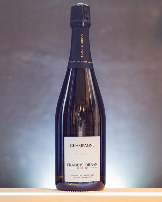 Francis Orban Champagne Extra Brut Blanc Noirs Meunier Vallee Marne Vino Francia