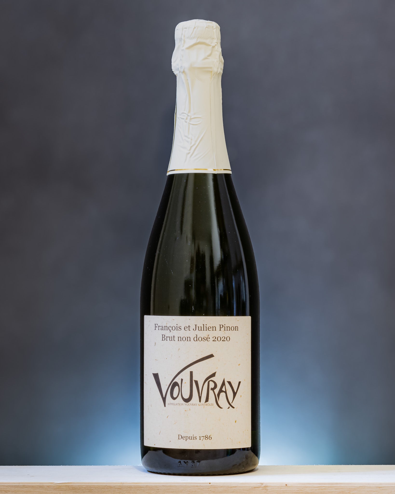 Francois Julien Pinon Vouvray 2020 Metodo Classico Vino Chenin Blanc Brut Non Dose Loira Francia