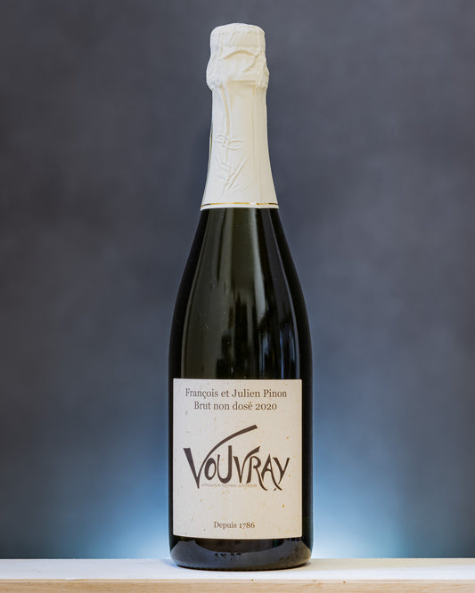 Francois Julien Pinon Vouvray 2020 Metodo Classico Vino Chenin Blanc Brut Non Dose Loira Francia