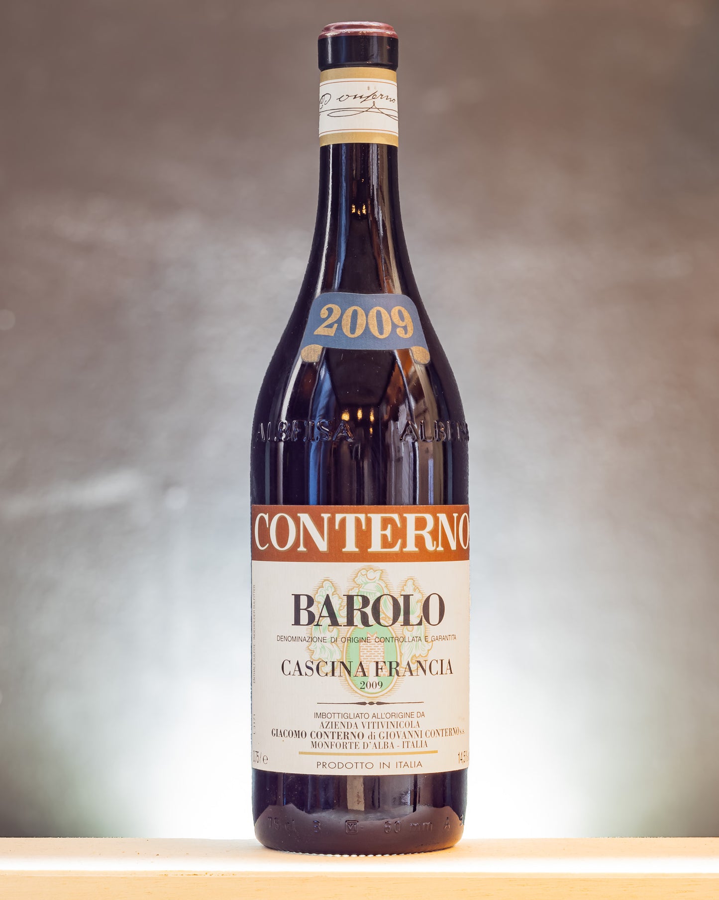 Giacomo Conterno Barolo Cascina Francia Nebbiolo Langhe Piemonte Italia Vino Rosso 2009