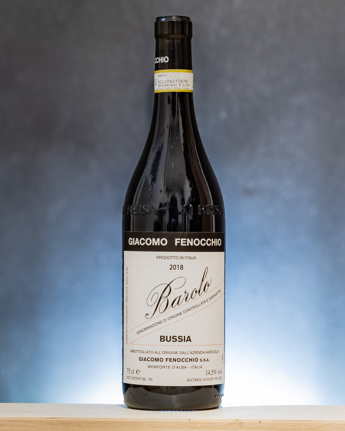Giacomo Fenocchio Barolo 2018 Bussia Nebbiolo Langhe Piemonte Italia Vino Rosso