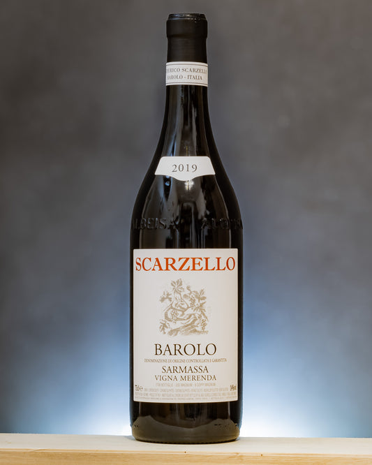Giorgio Federico Scarzello Barolo Sarmassa Vigna Merenda 2019 Nebbiolo Langhe Piemonte Vino Rosso Italia