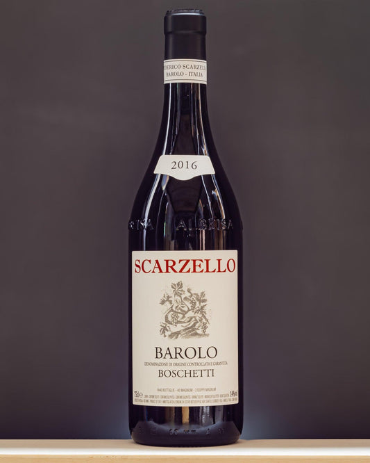 Giorgio Scarzello Barolo Boschetti Langhe Nebbiolo Piemonte Italia 2016 Vino Rosso