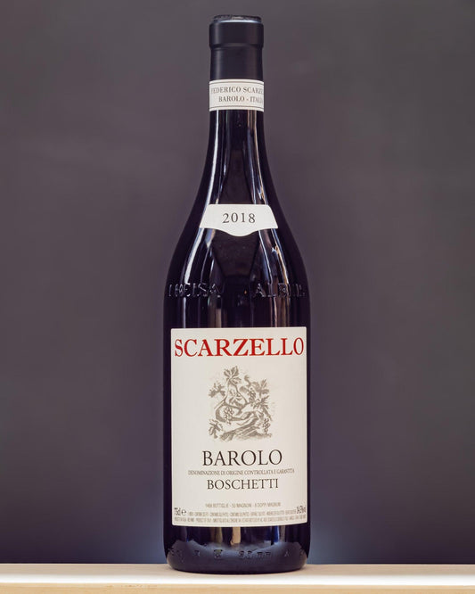 Giorgio Scarzello Barolo Boschetti Langhe Nebbiolo Piemonte Italia 2018 Vino Rosso