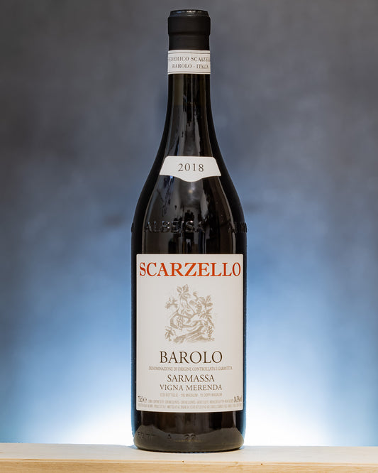 Giorgio Scarzello Figlio Barolo 2018 Sarmassa Vigna Merenda Nebbiolo Langhe Piemonte Vino Rosso Italia