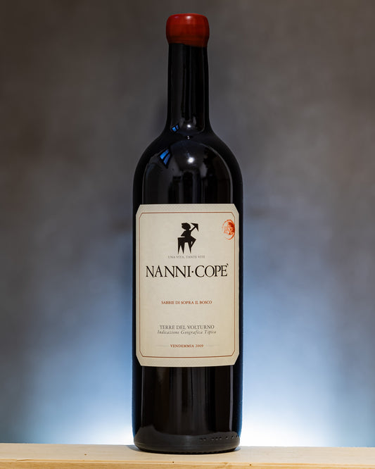 Giovanni Ascione Nanni Cope Terre Volturno Sabbie Sopra Bosco Aglianico Pallagrello Nero Casavecchia Vino Rosso Campania 2009 Italia