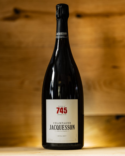 Jacquesson Champagne Magnum 745 Extra Brut Chardonnay Meunier Pinot Noir Nero Vino Francia