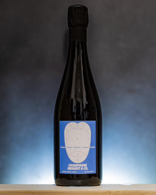 Maison Herbert and Co Champagne Extra Brut 1000% Pinot Noir Nero Montagne Reims Vino Francia