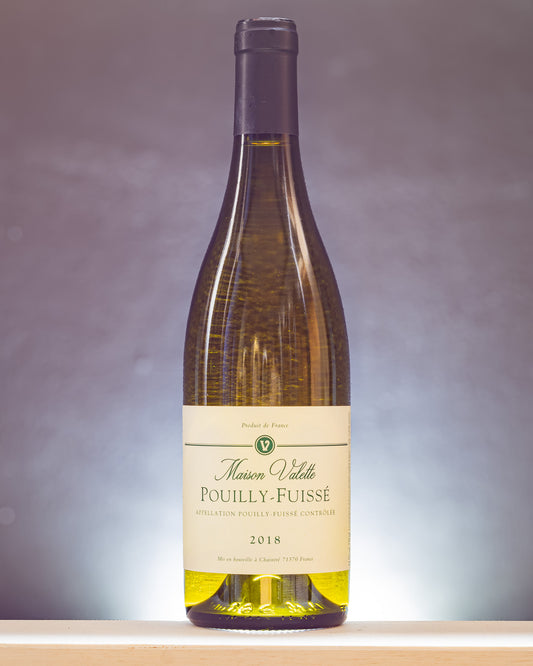 Maison Valette Pouilly Fuisse Macon Borgogna 2018 Chardonnay Vino Bianco Francia
