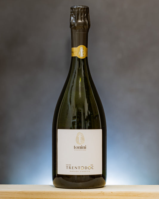 Marco Tonini Trentodoc Trento Doc 2021 Nature Chardonnay Pinot Bianco Metodo Classico Trentino Vino Italia