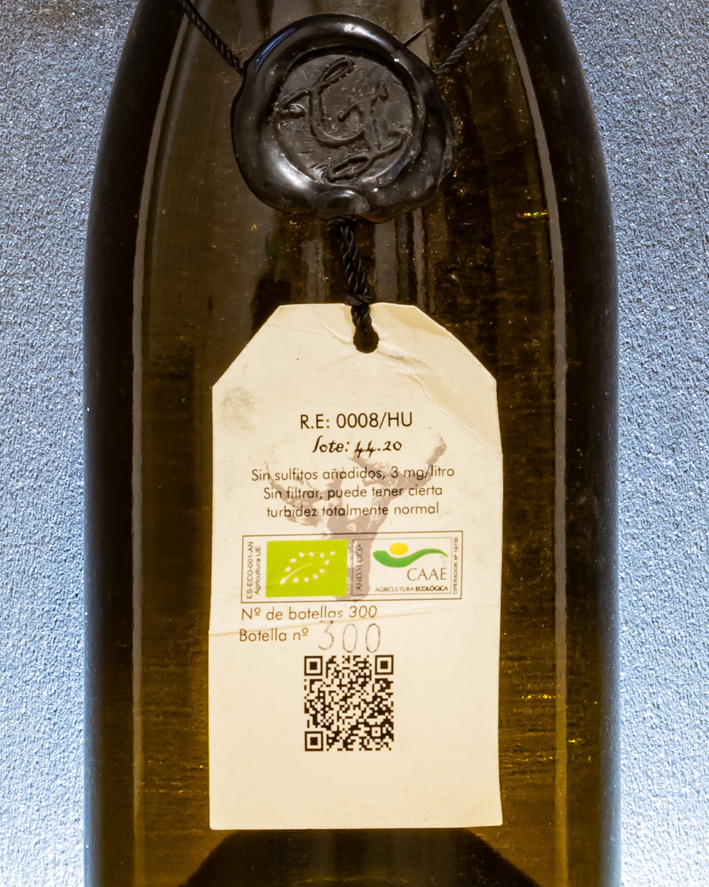 Mario Garay Negro Roto 2018 Zalema Vino Bianco Ossidativo Andalusia Spagna Retro Etichetta