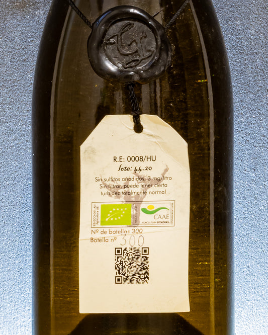 Mario Garay Negro Roto 2018 Zalema Vino Bianco Ossidativo Andalusia Spagna Retro Etichetta