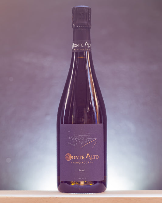 Monte Alto Franciacorta Rose Pinot Nero Pas Dose Lombardia Italia Metodo Classico