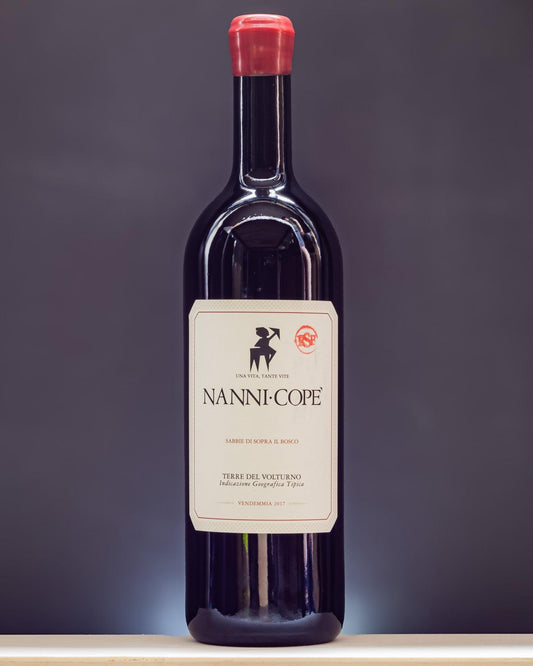 Nanni Cope Sabbie Sopra Bosco Pallagrello Aglianico 2017 Campania Volturno Italia Vino Rosso